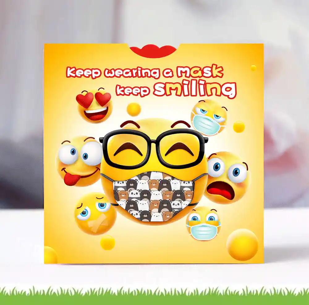 圆盘装置 口罩款 效果图